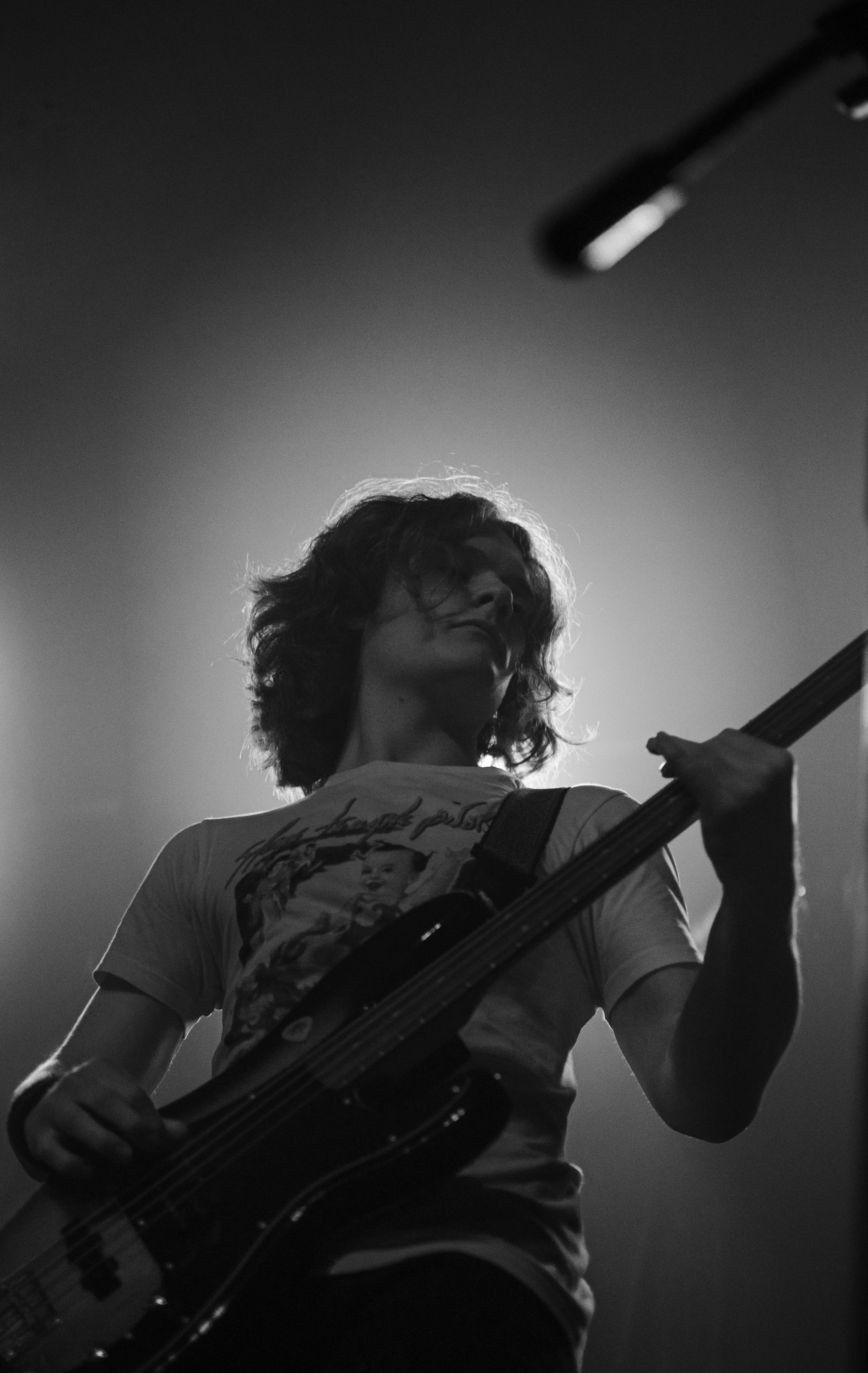 James H playing bass